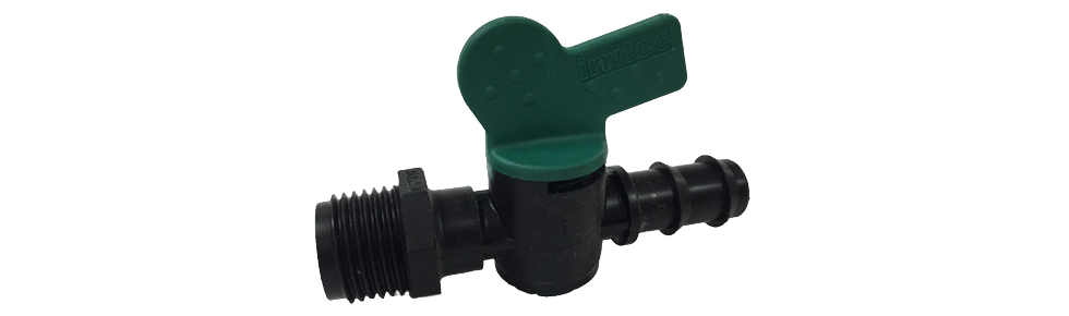 Кран для капельной трубы ерш-резьба