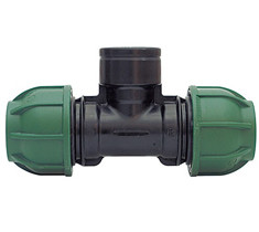 Тройник с внутренней резьбой